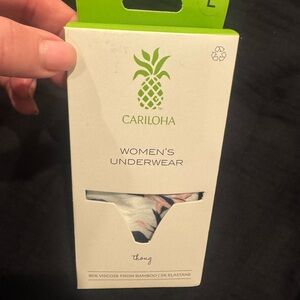 Cariloha Women's Underwear Thong - tropical pattern🌴cool cuteand oh so comfy!
